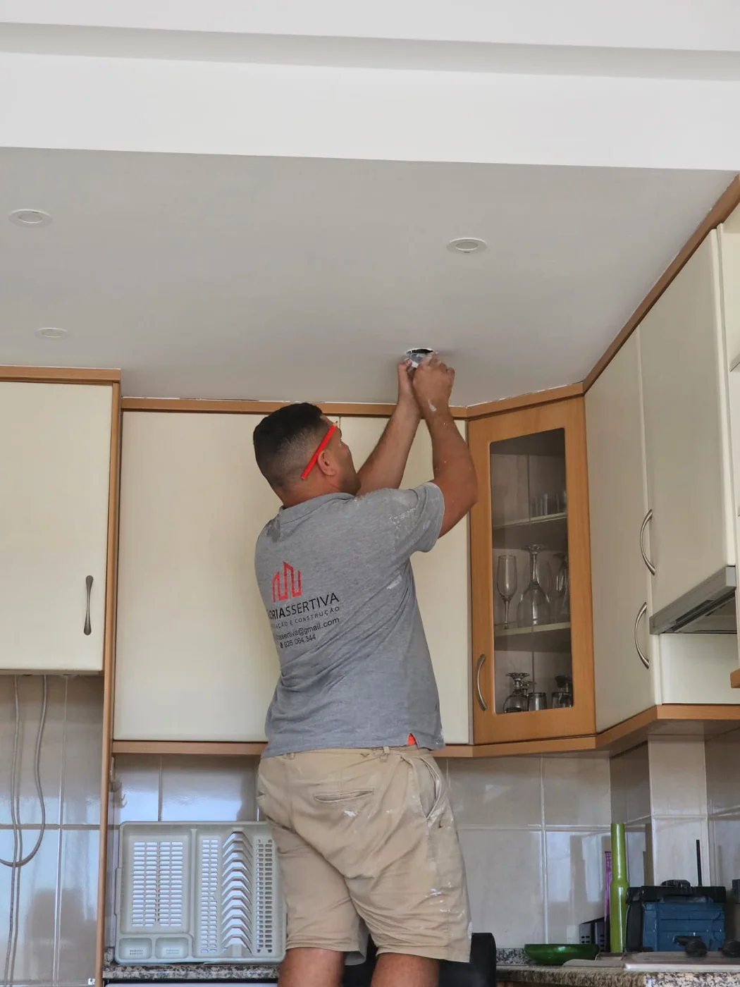 Cozinha remodelada pela Gloriassertiva