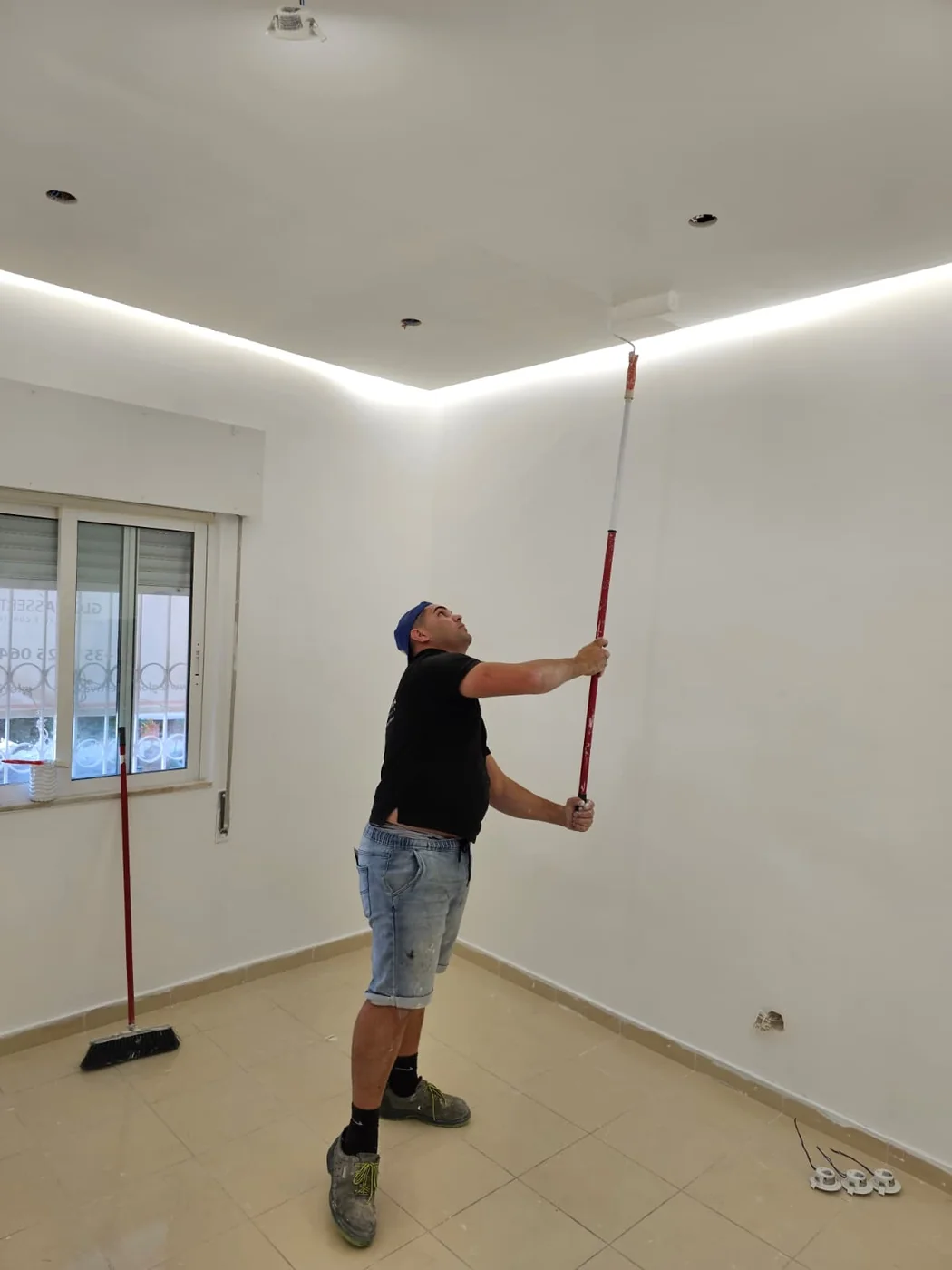 Trabalho de pintura pela Gloriassertiva