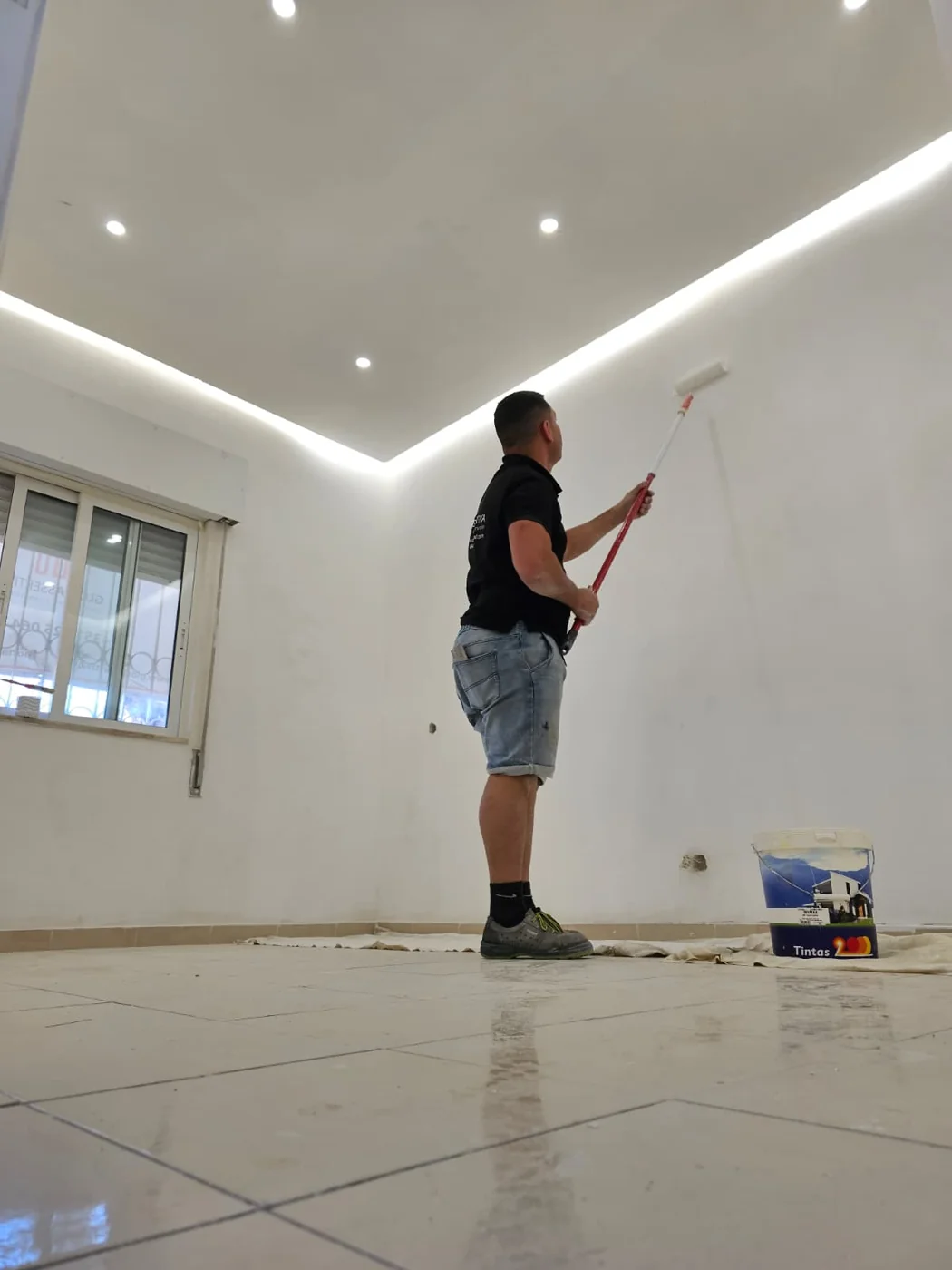 Pintura de interiores pela Gloriassertiva