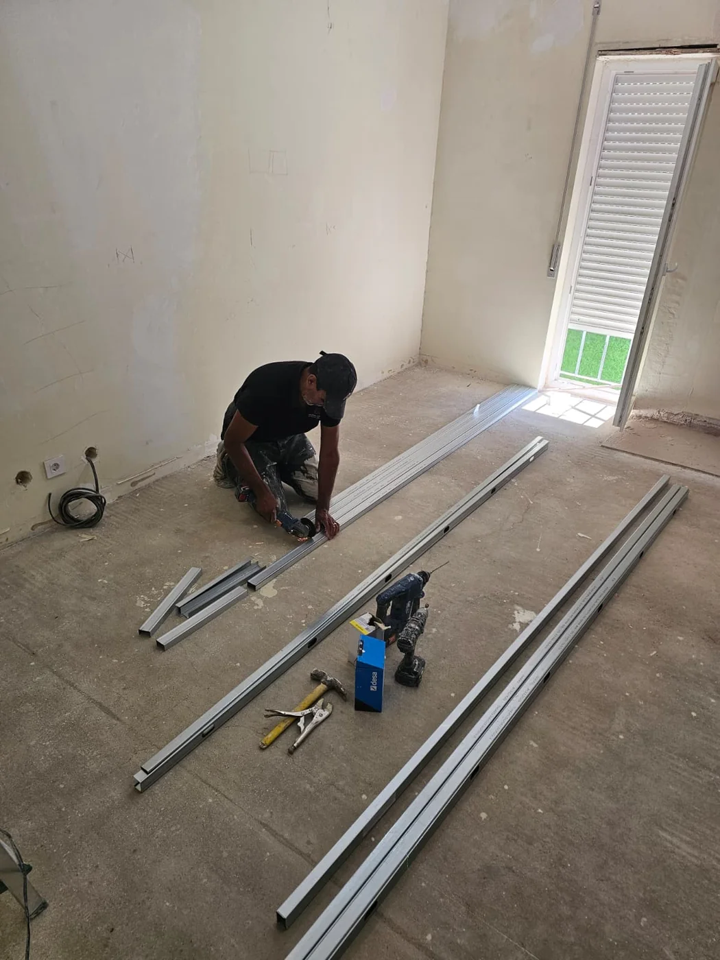 Trabalho de pladur em obra da Gloriassertiva